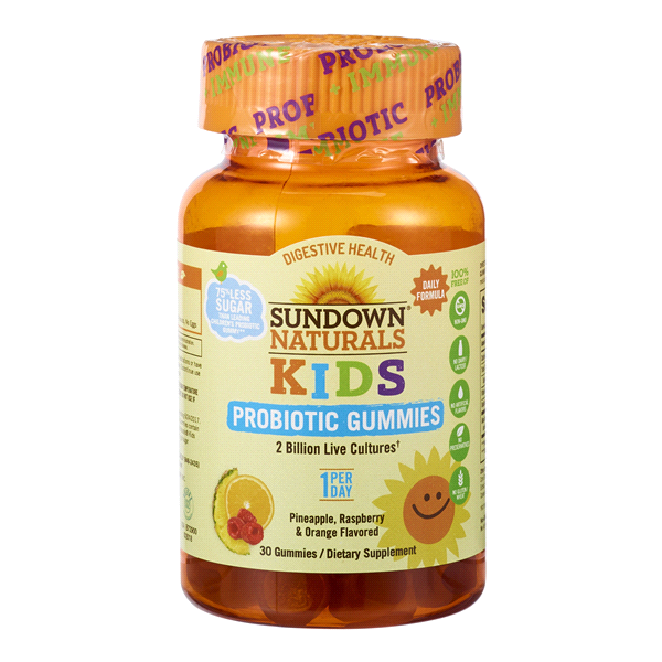 slide 1 of 1, Sundown Kids Probiotic Gummies, 30 ct