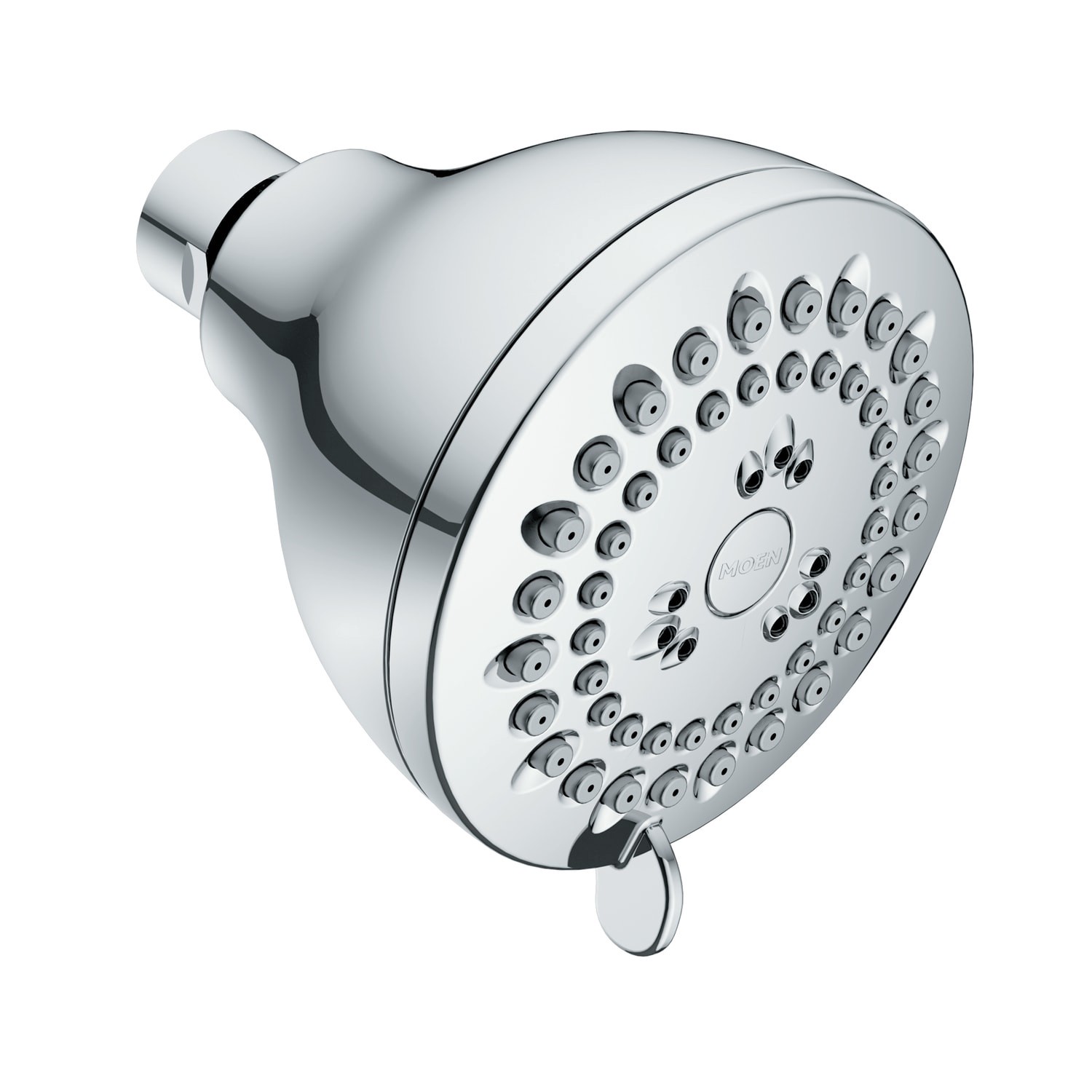 slide 1 of 6, Moen Adler 4.0 -Spray Chrome 3.5-in Round Shower Head 2.5 GPM, 1 ct