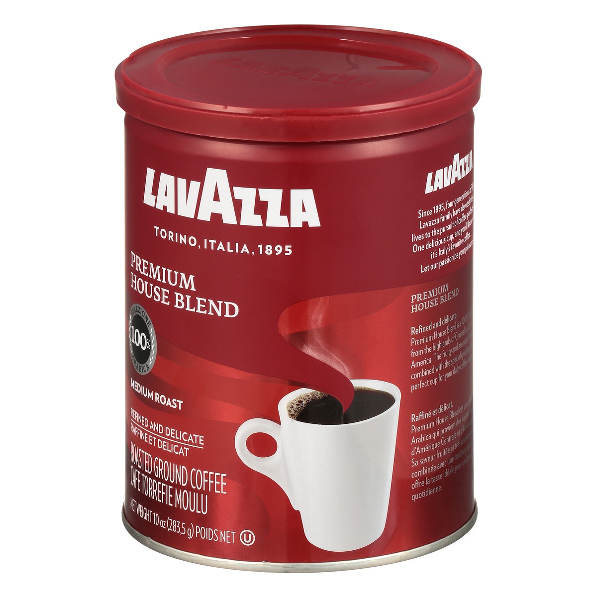 slide 8 of 11, Lavazza Medium Roast Ground Premium House Blend Coffee - 10 oz, 10 oz