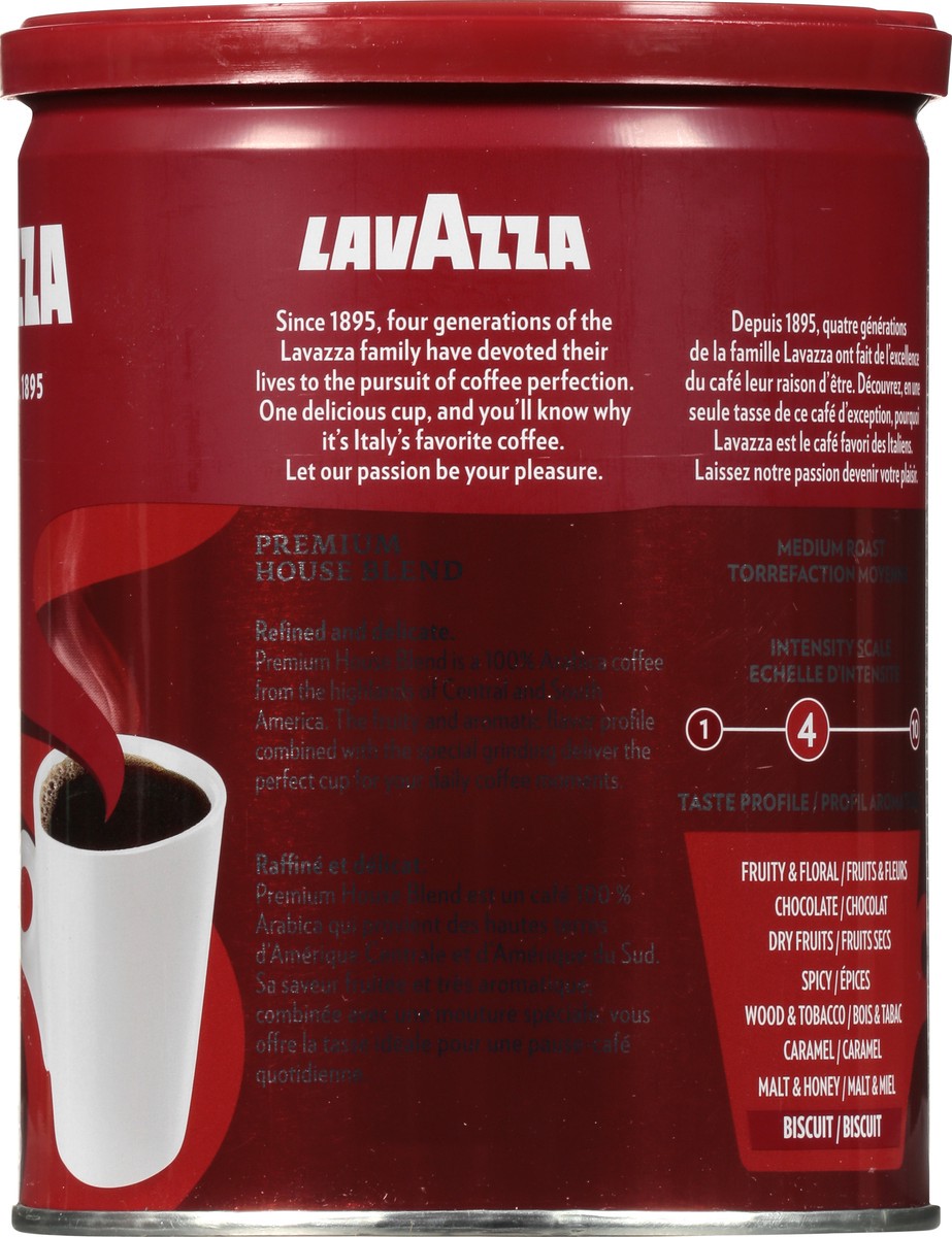 slide 10 of 11, Lavazza Medium Roast Ground Premium House Blend Coffee - 10 oz, 10 oz