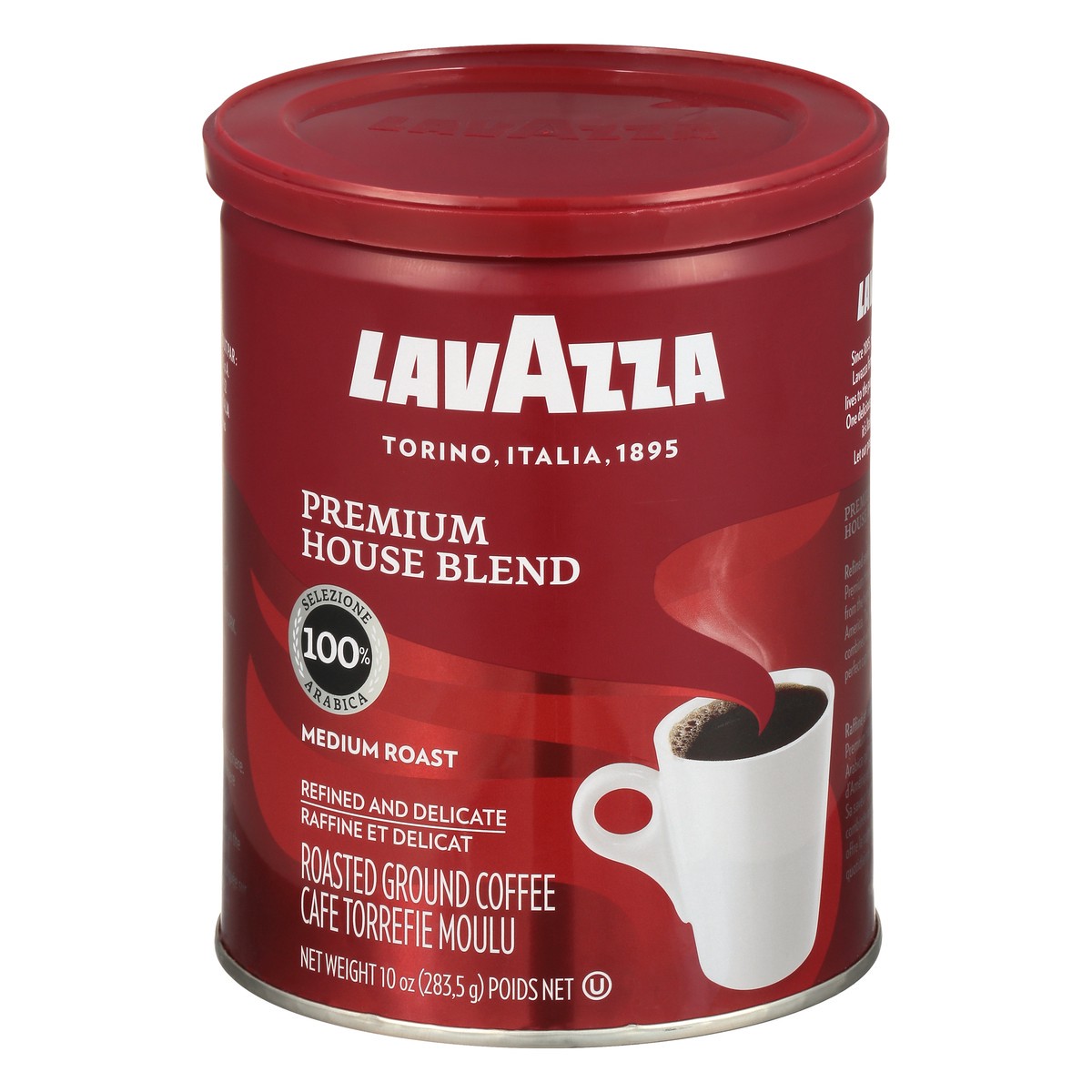 slide 9 of 11, Lavazza Medium Roast Ground Premium House Blend Coffee - 10 oz, 10 oz