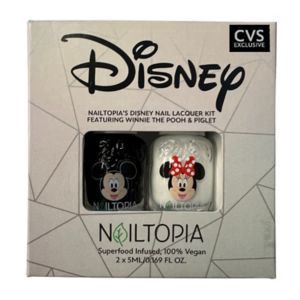 slide 1 of 1, Nt Mickey Minnie Polish Duo, 2 ct