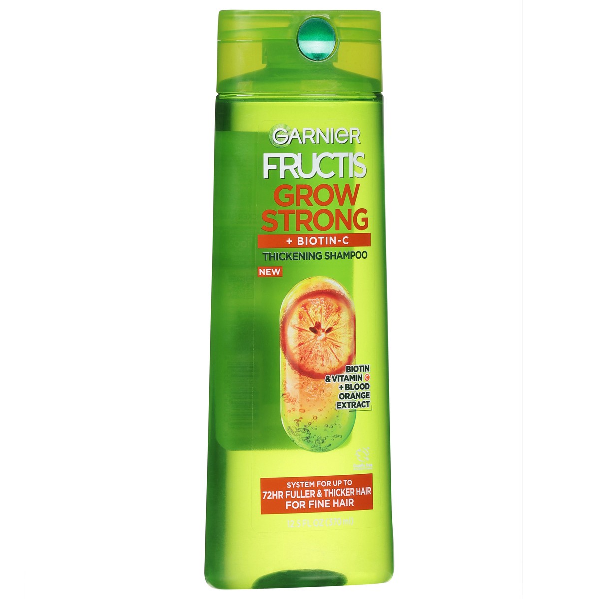 slide 9 of 9, Garnier Grow Strong + Biotin C Thickening Shampoo 12.5 fl oz, 12.5 fl oz