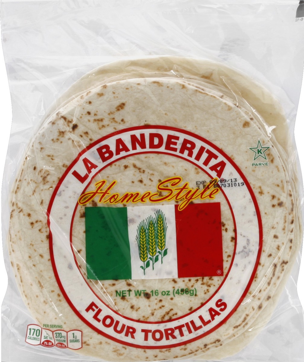 slide 4 of 5, La Banderita Tortillas 16 oz, 16 oz