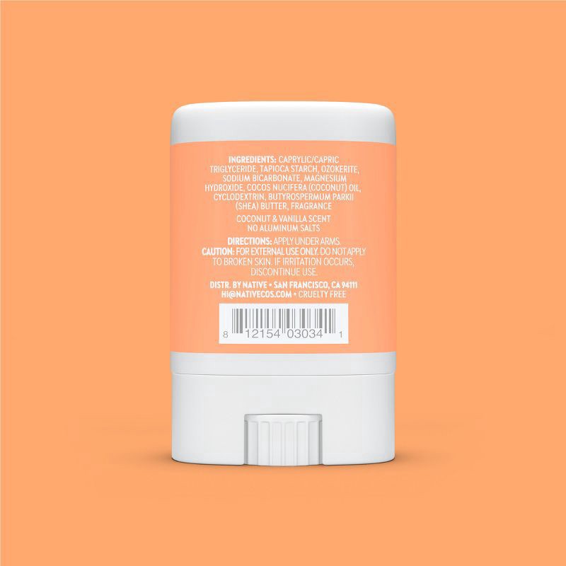 slide 3 of 10, Native Aluminum-Free Deodorant - Sweet Peach & Nectar - Trial Size - 0.35oz, 0.35 oz
