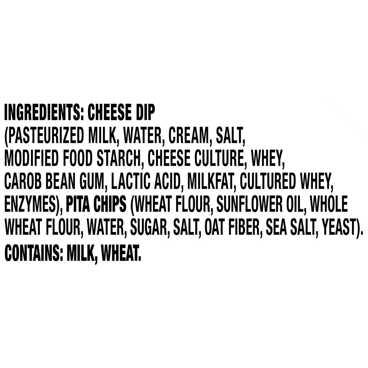 slide 5 of 13, Cracker Barrel Dippers Extra Sharp White Cheddar & Pita Chips, Individually Sealed Single-Serve Snack 2.4 oz. Tray, 2.4 oz