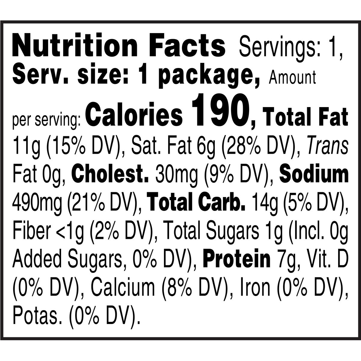 slide 9 of 13, Cracker Barrel Dippers Extra Sharp White Cheddar & Pita Chips, Individually Sealed Single-Serve Snack 2.4 oz. Tray, 2.4 oz