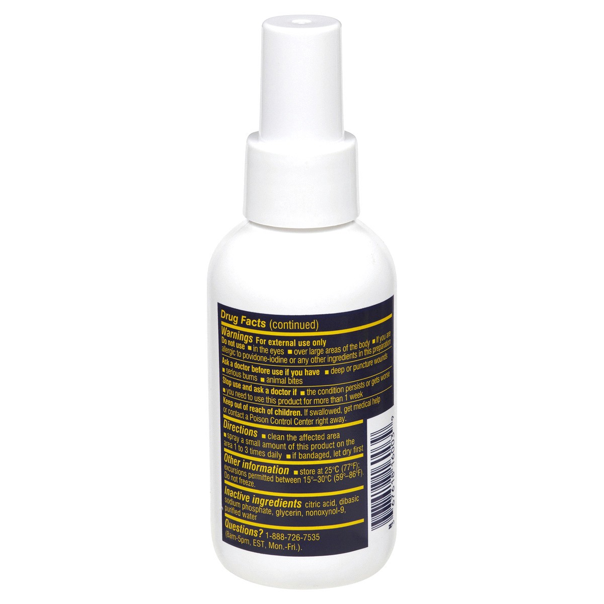 slide 2 of 2, Betadine First Aid Spray, 3 fl oz