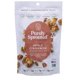 Purely Sprouted Sprouted Apple Cinnamon Snack Mix 4 oz