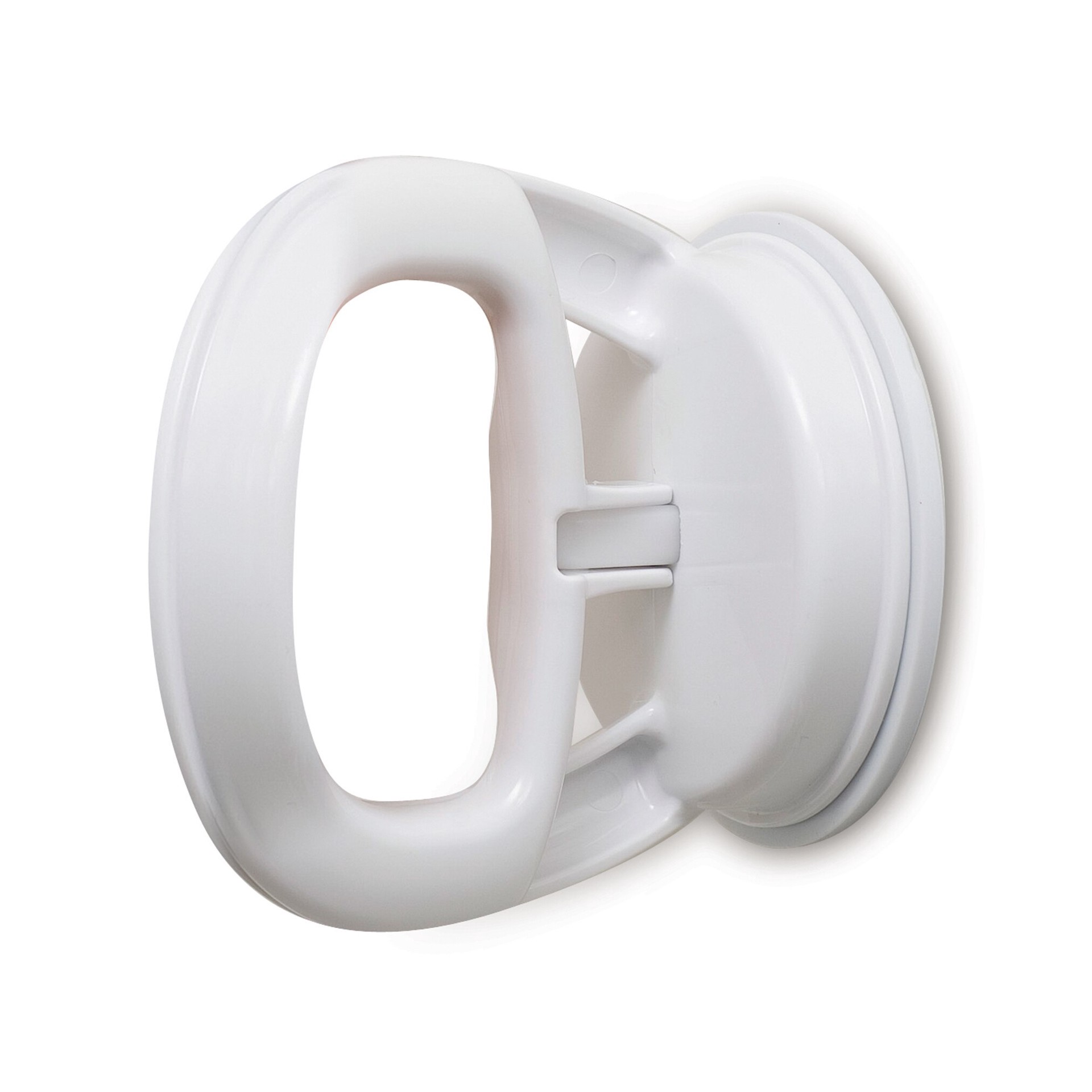 slide 1 of 1, Mhi Safe-Er-Grip Traveler Balance Assist Grab Bar, White, 1 ct
