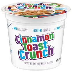 Cinnamon Toast Crunch Breakfast Cereal Cup, Single Serve Cereal, 2 oz
