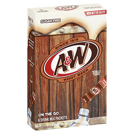 slide 1 of 1, A&W Root Beer Powder Mix -., 56 oz