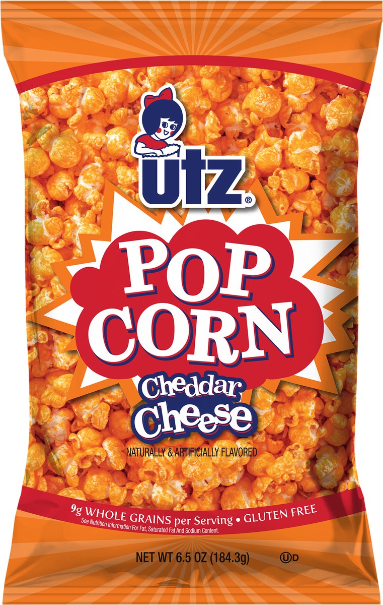 slide 9 of 11, Utz Cheddar Cheese Popcorn 6.5 oz, 6.5 oz