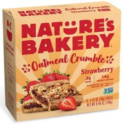Nature's Bakery Strawberry Crumble Bar - 6ct