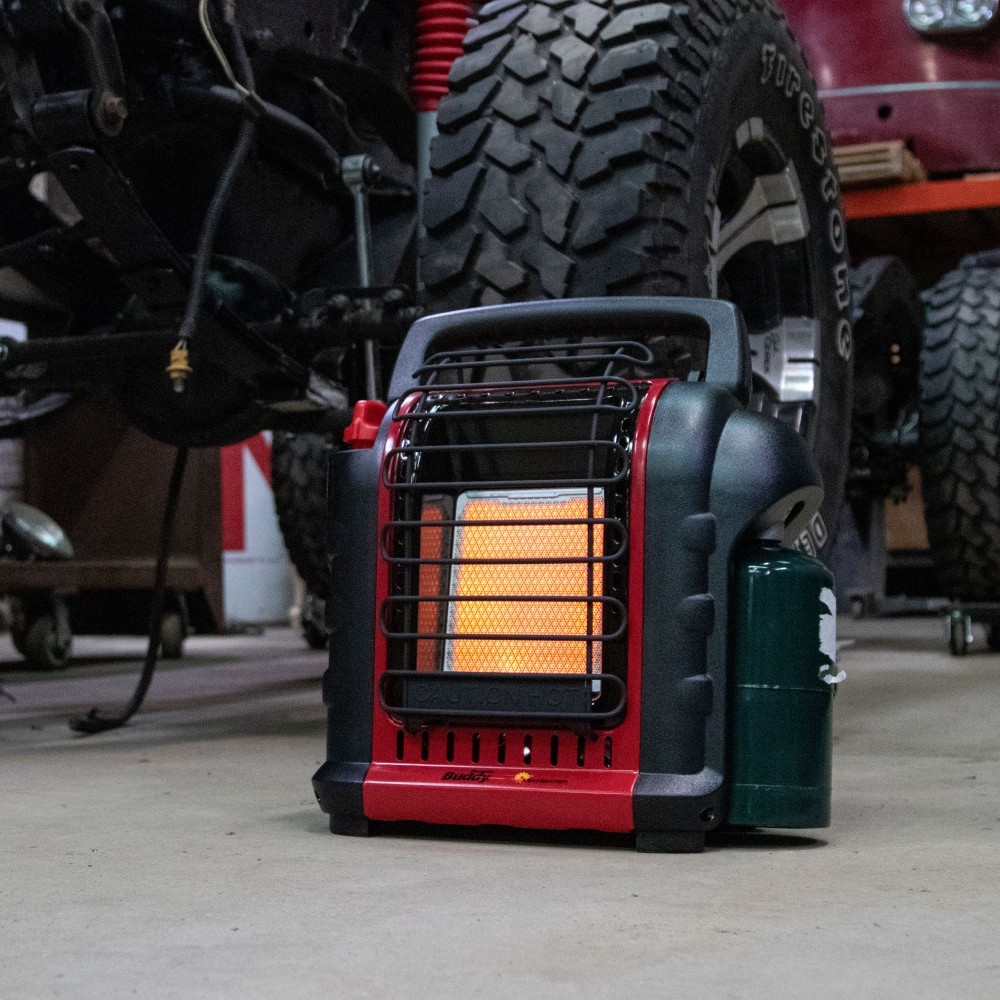 slide 4 of 6, Mr. Heater Tough Buddy 9000 -BTU Indoor/Outdoor Portable Radiant Propane Heater, 1 ct