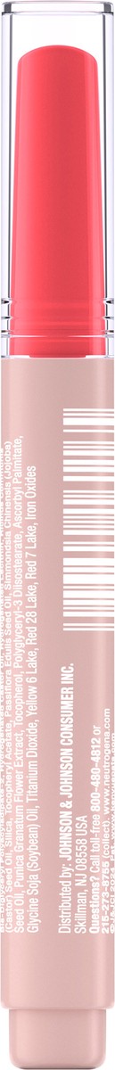 slide 5 of 12, Neutrogena High Shine Glossy Lip Balm, Poppy Pink, 1 ct