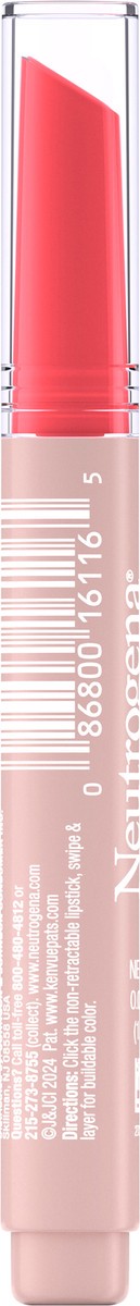 slide 8 of 12, Neutrogena High Shine Glossy Lip Balm, Poppy Pink, 1 ct