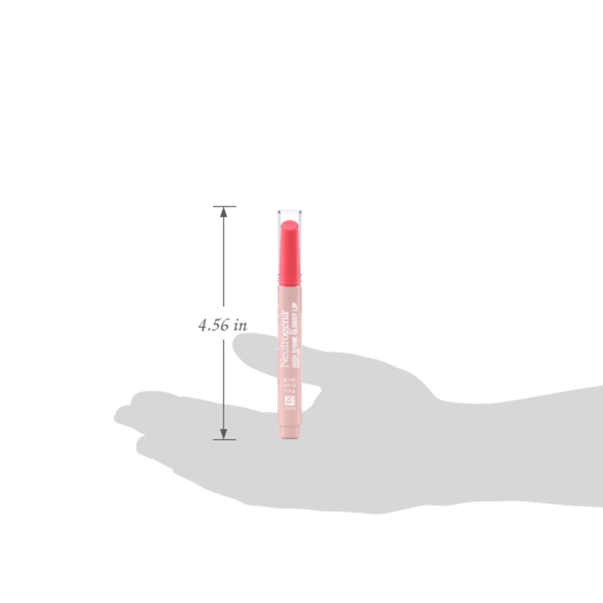 slide 12 of 12, Neutrogena High Shine Glossy Lip Balm, Poppy Pink, 1 ct