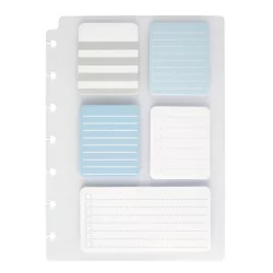 TUL Custom Note-Taking Discbound Lined Sticky Note Pads