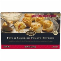 slide 1 of 1, Private Selection Feta & Sun Dried Tomato Buttons, 8.5 oz