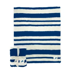 Lions Cable Knit Throw Blanket - 50 x 60 in