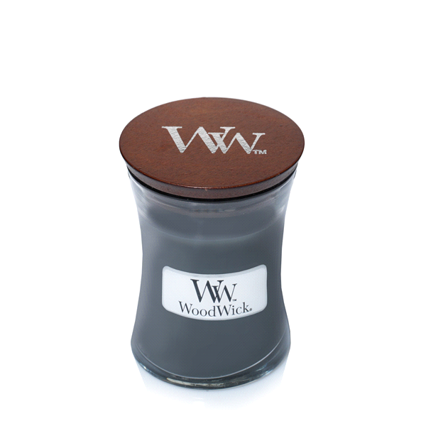 slide 1 of 1, Woodwick Candle Mini Jar Evening Bonfire, 3 oz