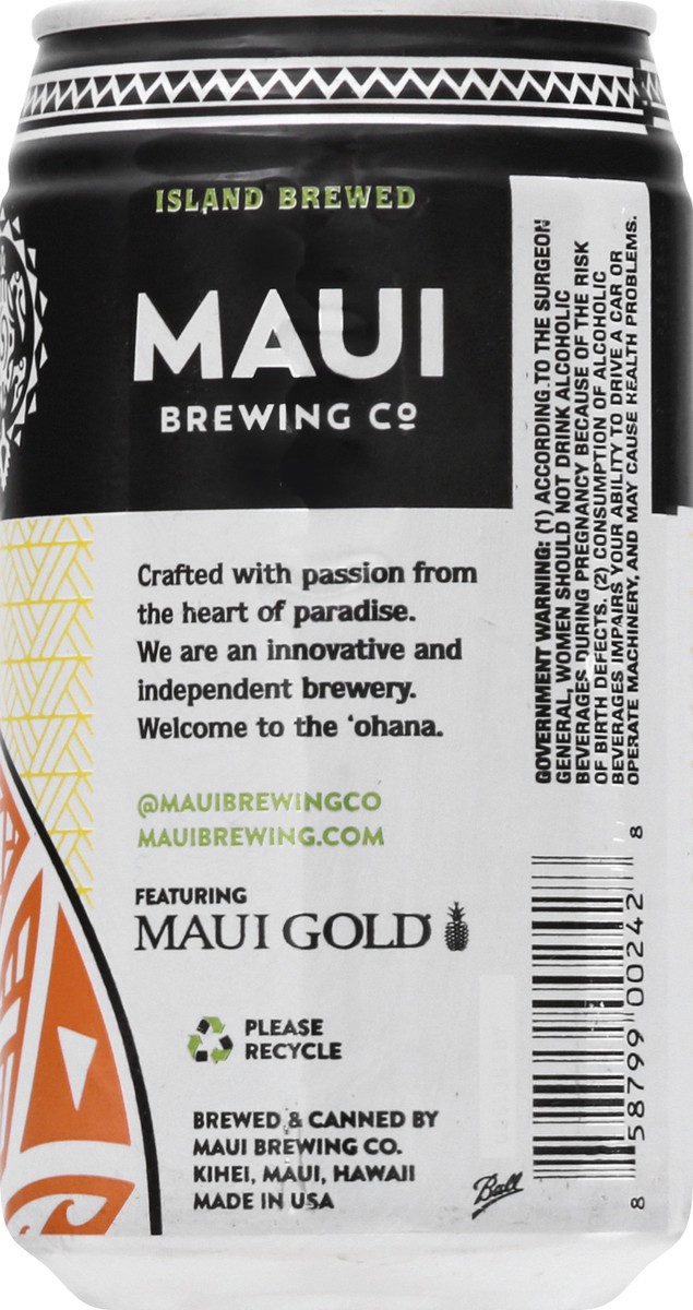 slide 4 of 9, Maui Brewing Co Maui Wheat Ale Pineapple Mana 6Pk, 1 ct