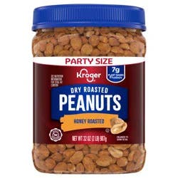 Kroger® Dry & Honey Roasted Peanuts