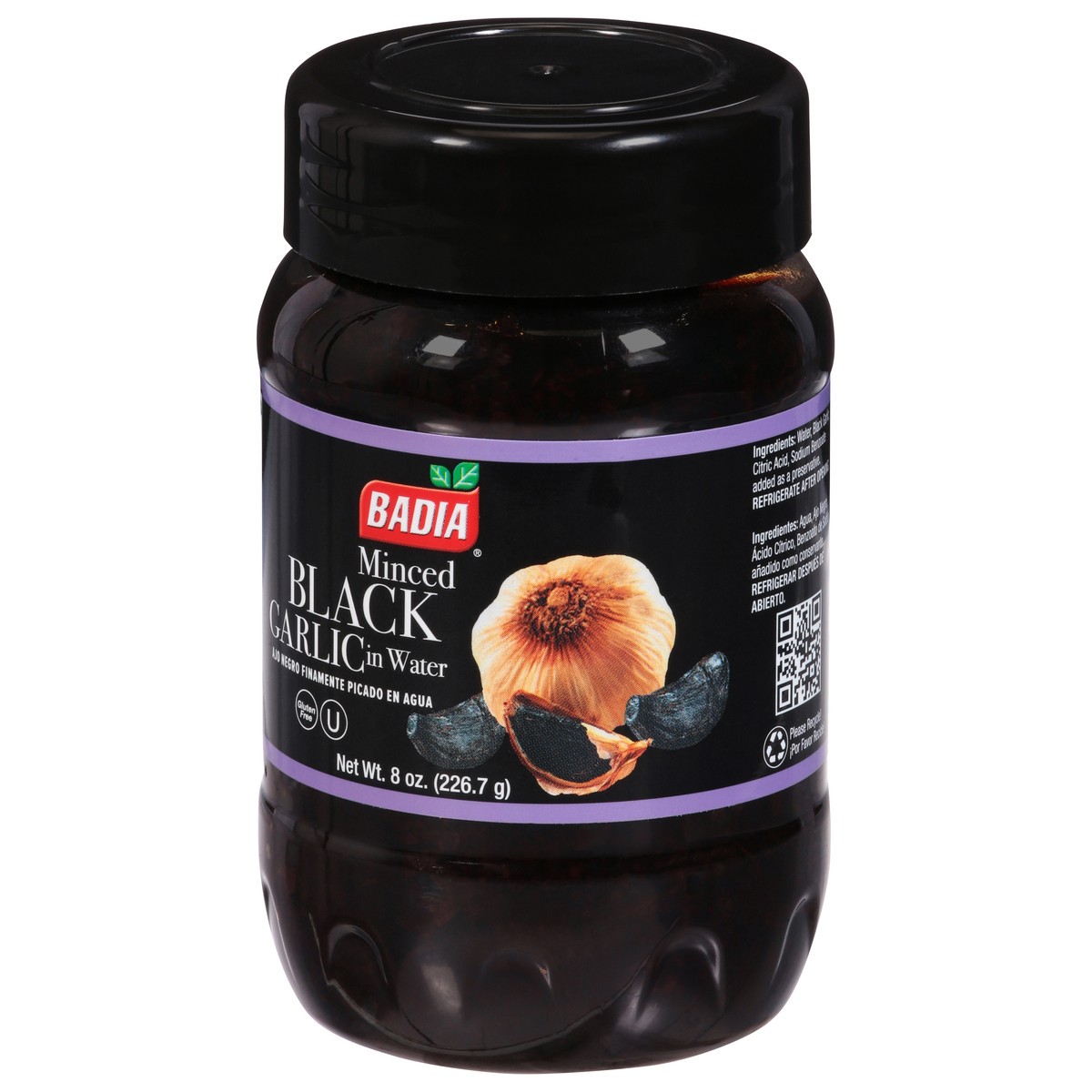 slide 3 of 14, Badia Minced Black Garlic in Water 8 oz, 8 oz