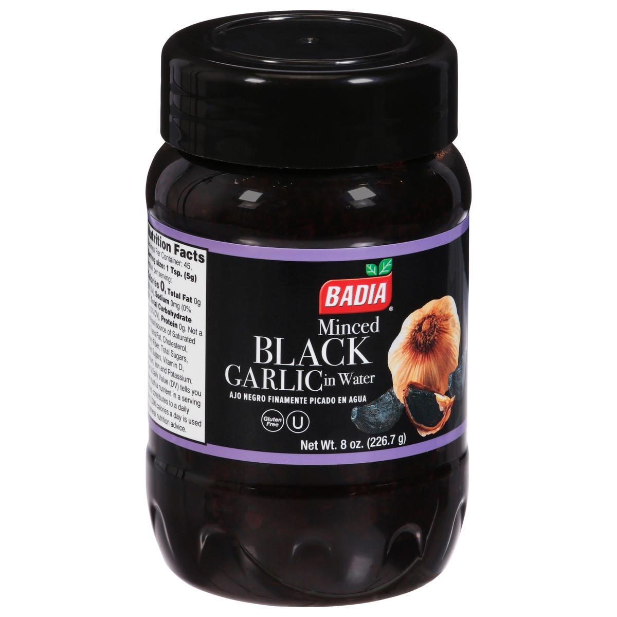 slide 14 of 14, Badia Minced Black Garlic in Water 8 oz, 8 oz