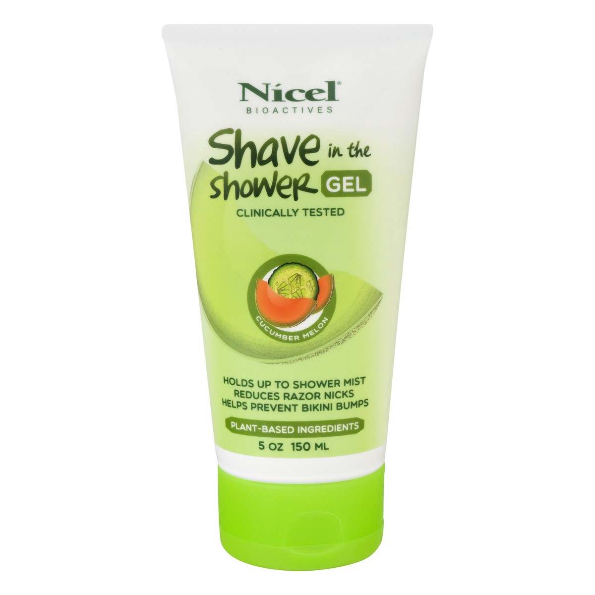 slide 10 of 12, Nicel Cucumber Melon Shave in the Shower Gel 5 oz, 5 oz