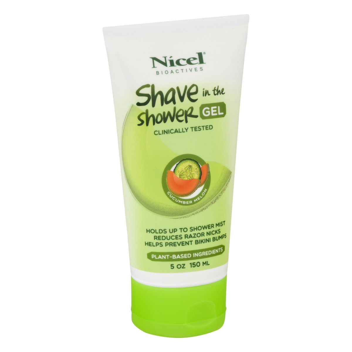 slide 11 of 12, Nicel Cucumber Melon Shave in the Shower Gel 5 oz, 5 oz