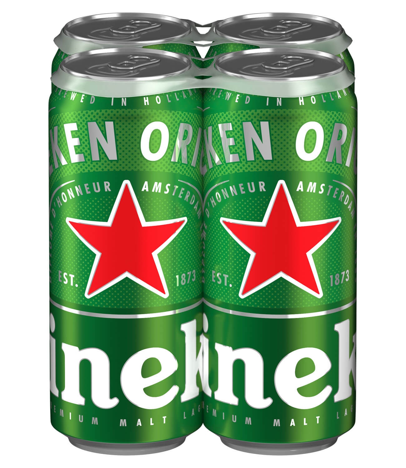 slide 1 of 1, Heineken Lager, 4 ct; 16 oz
