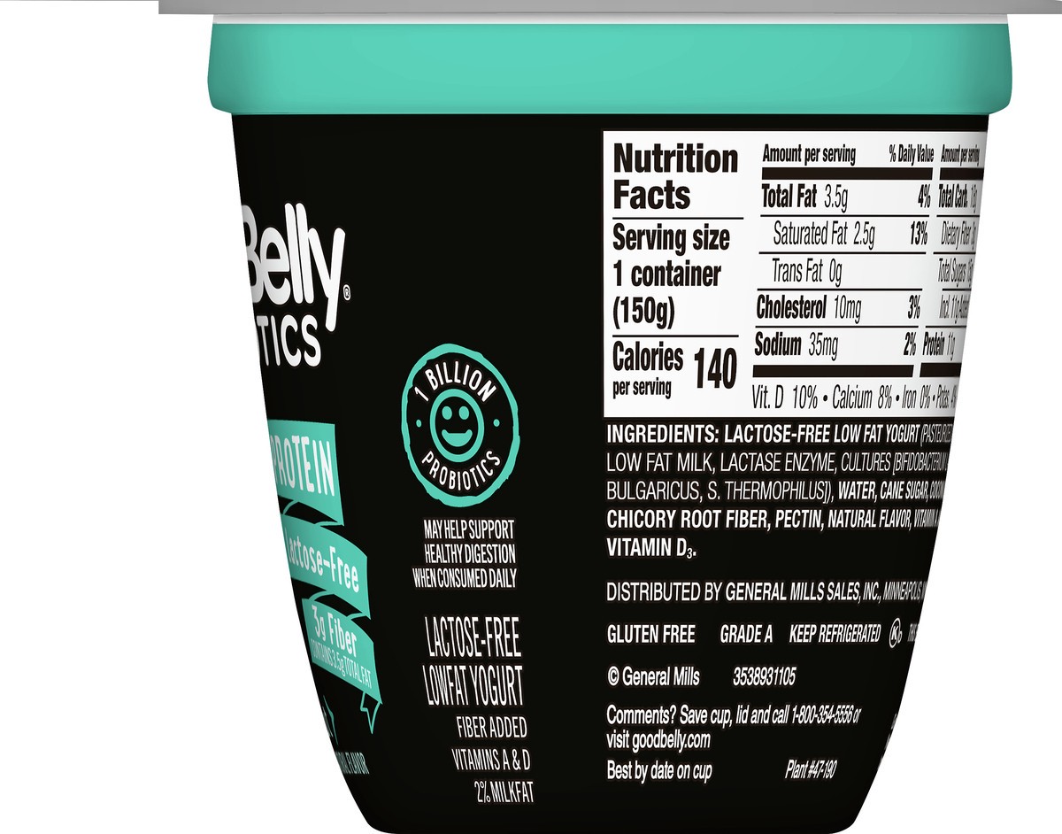 slide 10 of 11, GoodBelly Probiotics Lactose Free Low Fat Coconut Yogurt 5.3 oz, 5.3 oz