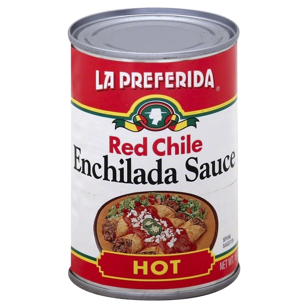 slide 1 of 1, La Preferida Hot Red Chile Enchilada Sauce, 10 oz