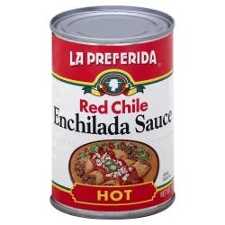 La Preferida Hot Red Chile Enchilada Sauce