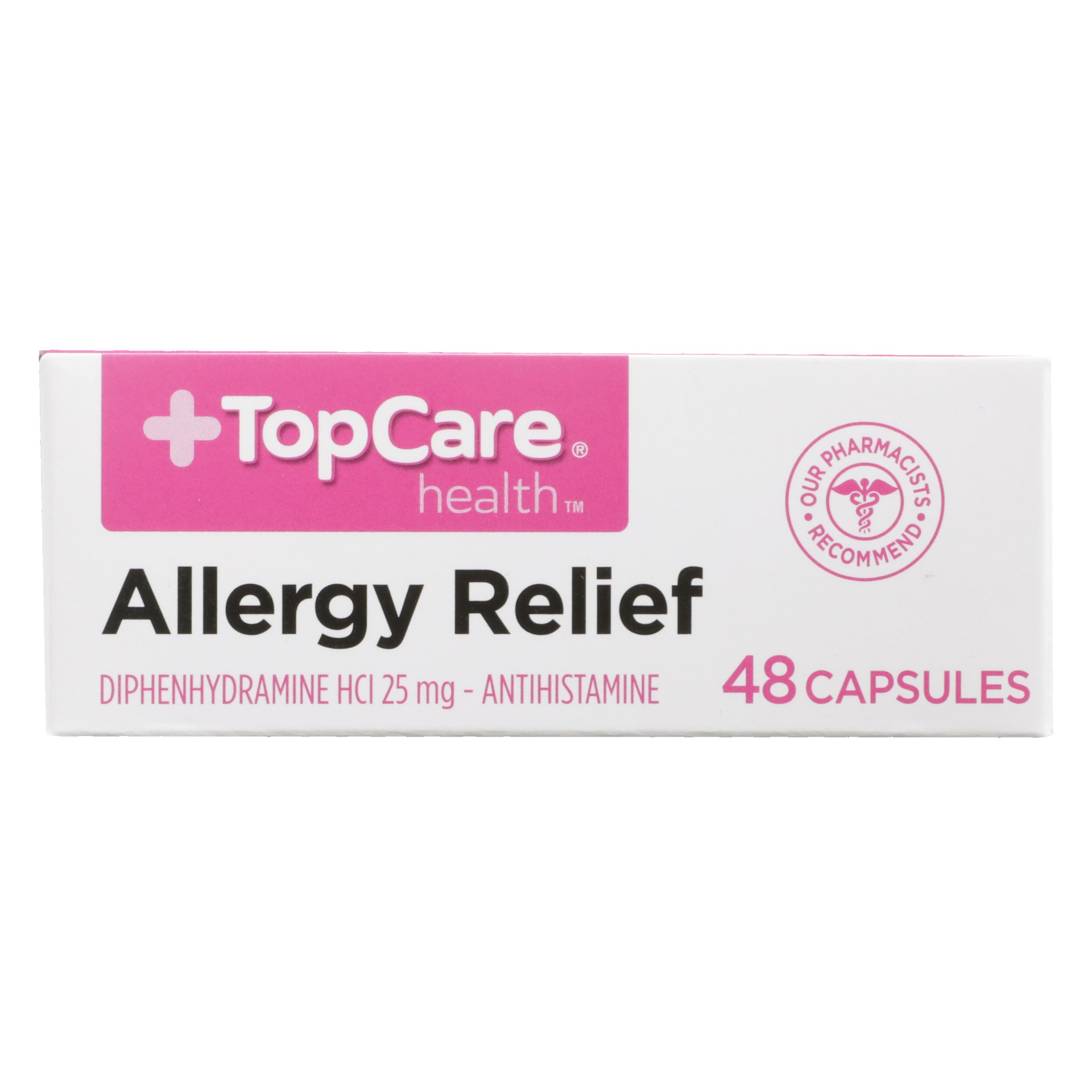 slide 3 of 6, Topcare Meds Diphedryl Caps, 48 ct