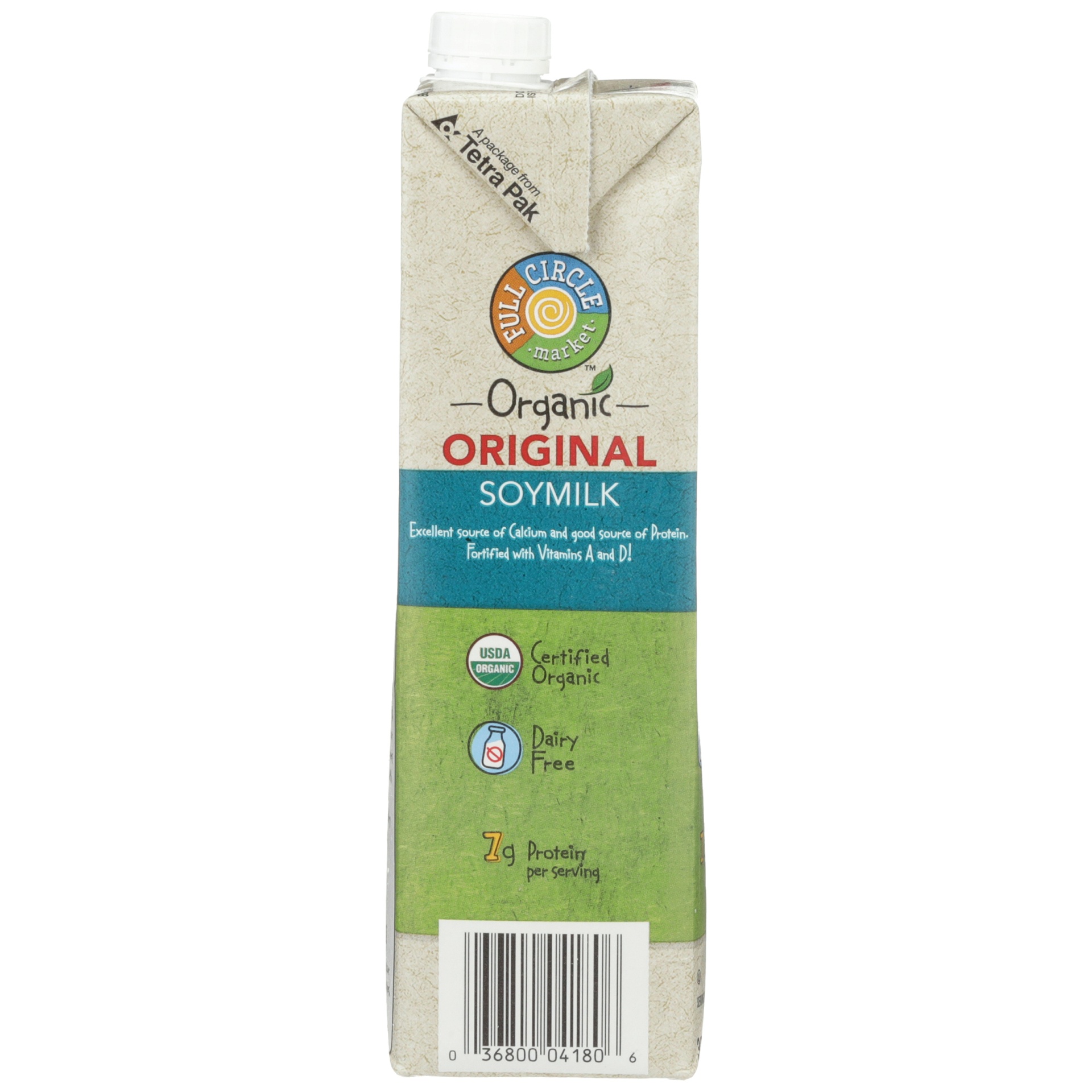 slide 5 of 6, Full Circle Market Organic Original Soy Non-Dairy Beverage 32 fl oz, 32 fl oz
