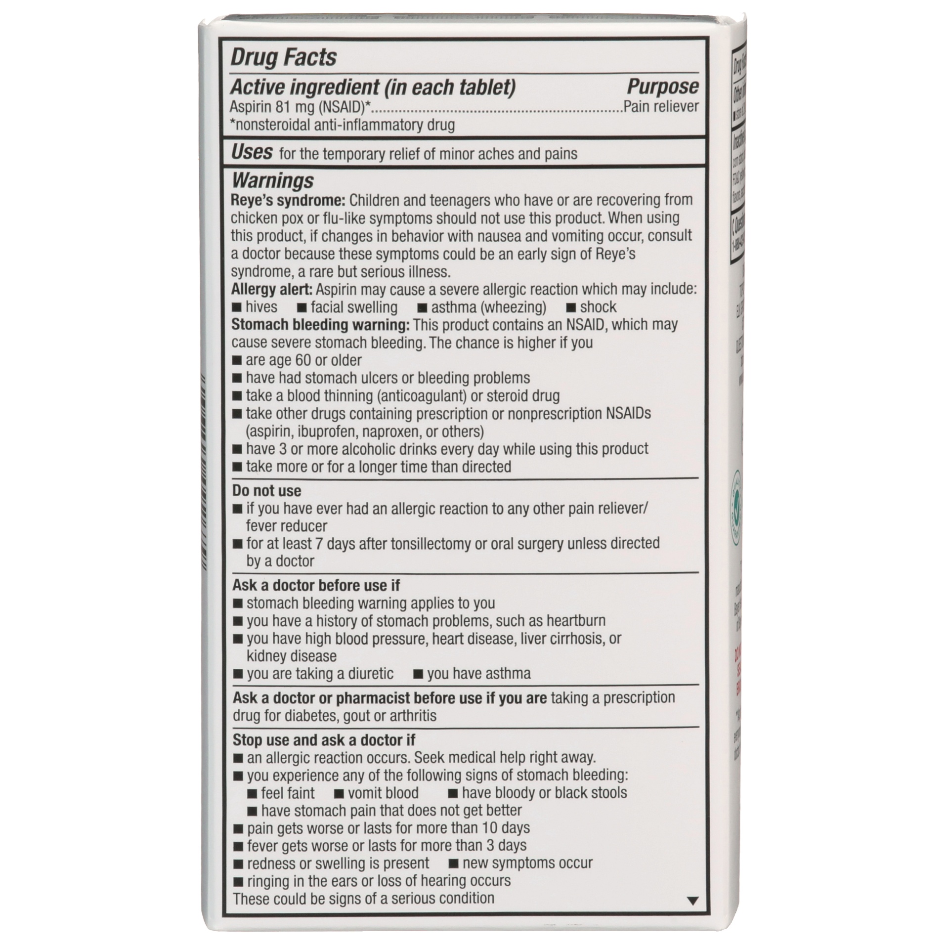 slide 3 of 6, Topcare Aspirin Orange, 3 ct