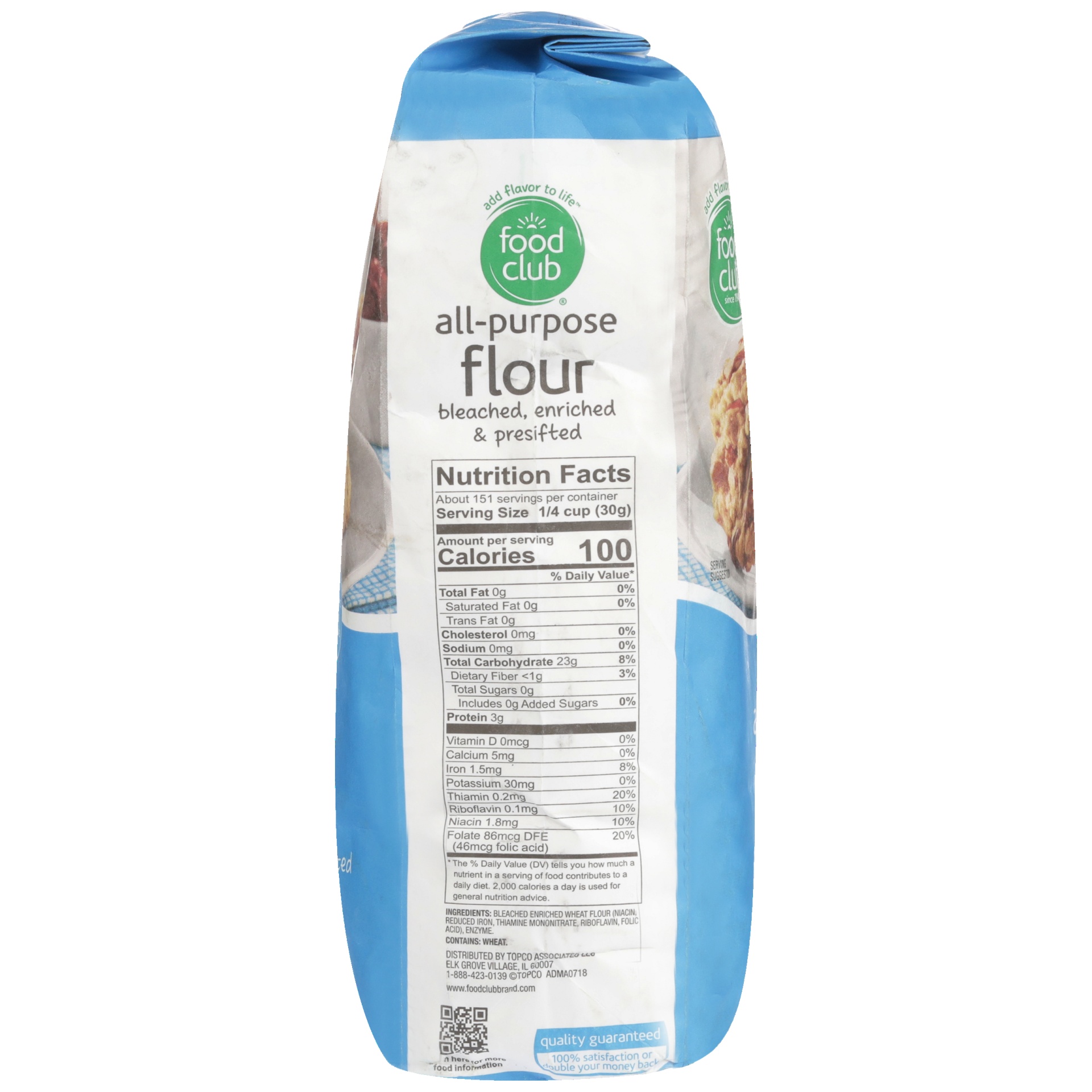 slide 4 of 6, Food Club All Purpose Flour, 10 lb