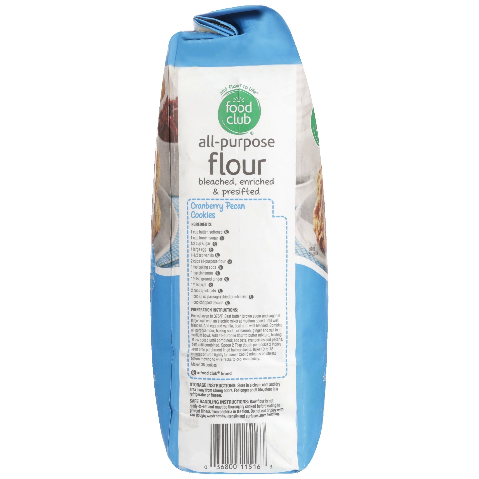 slide 6 of 6, Food Club All Purpose Flour, 10 lb