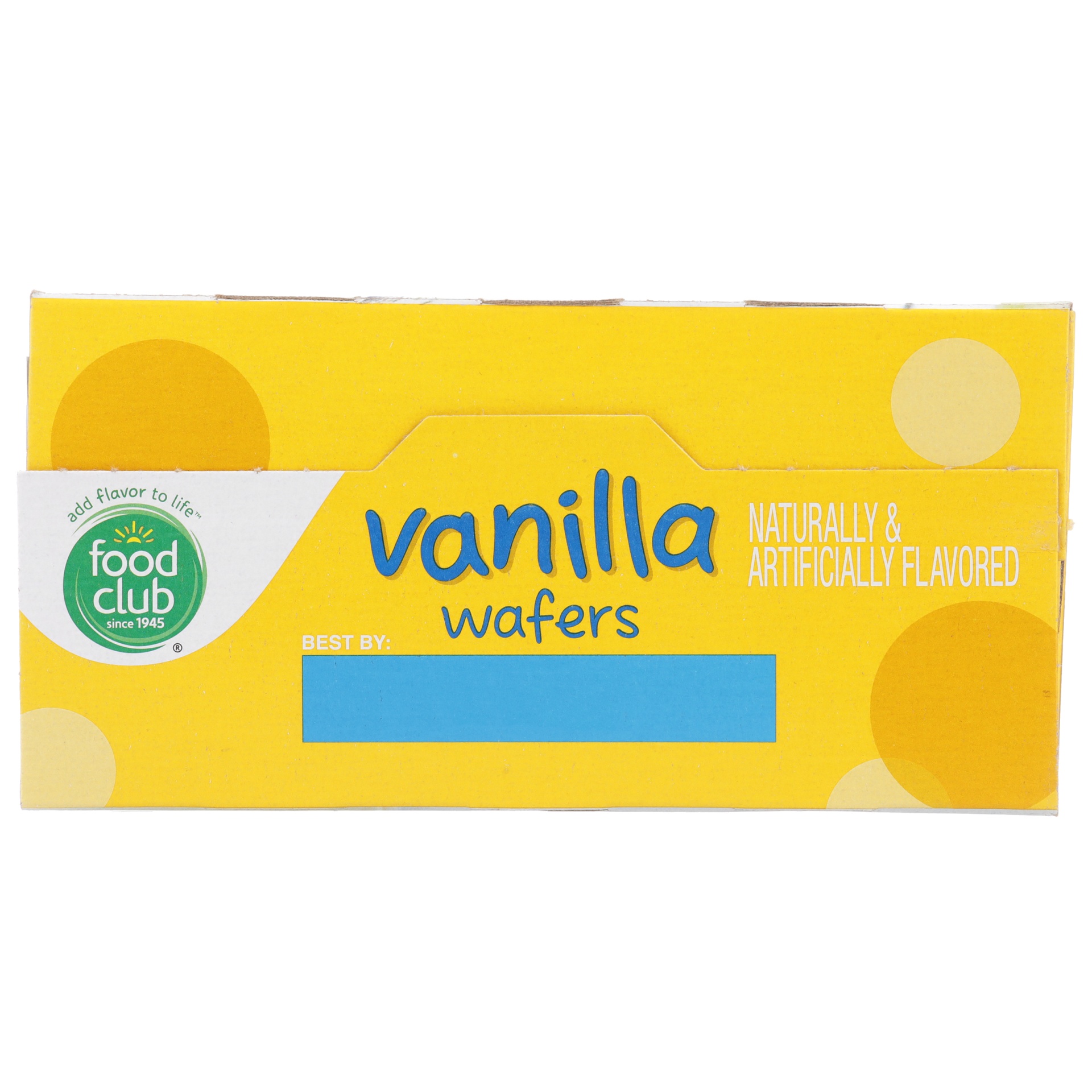 slide 6 of 6, Food Club Vanilla Wafer Cookie, 12 oz