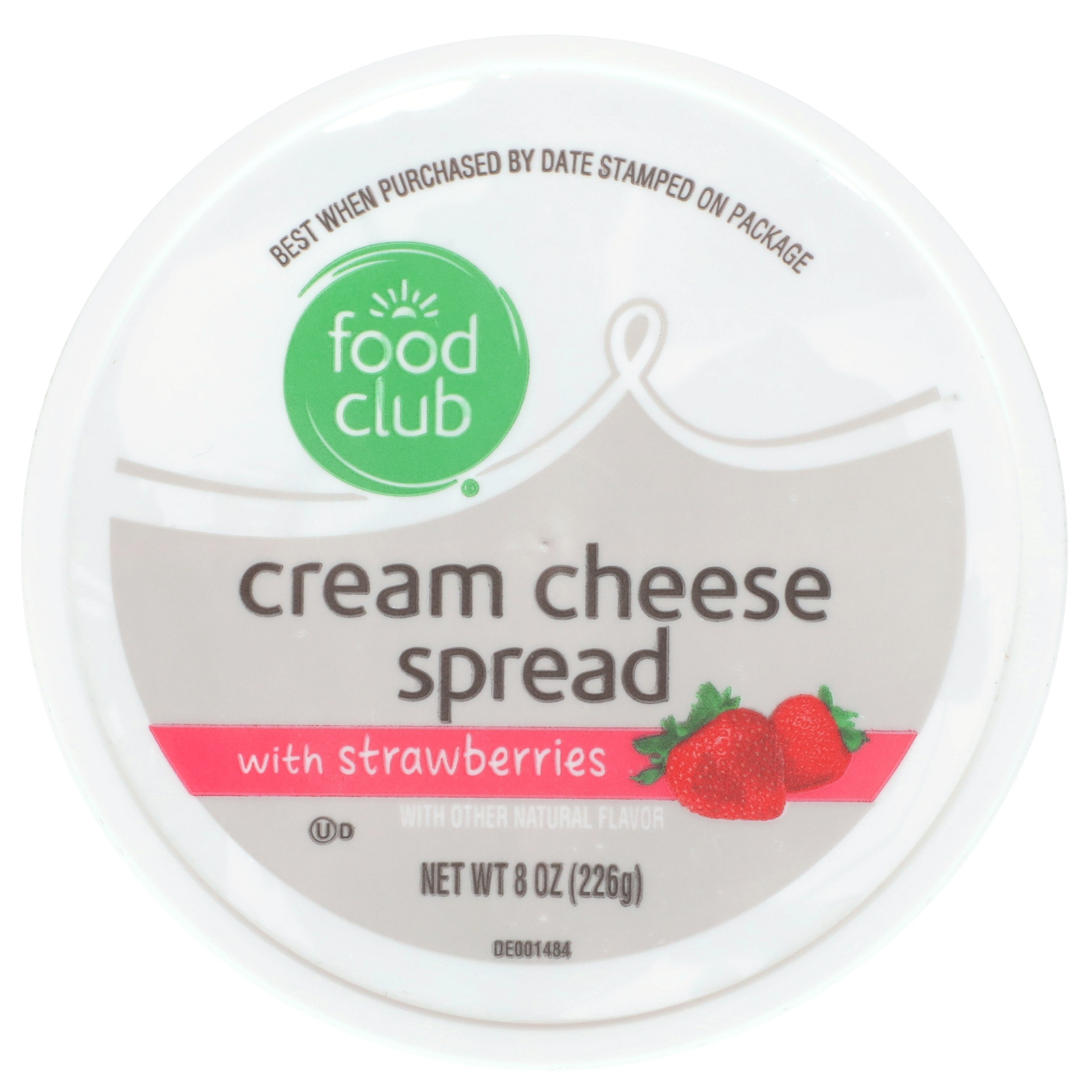 slide 2 of 6, Food Club Strawberry Soft Cream Cheese Cup, 2 ct; 3.5 oz
