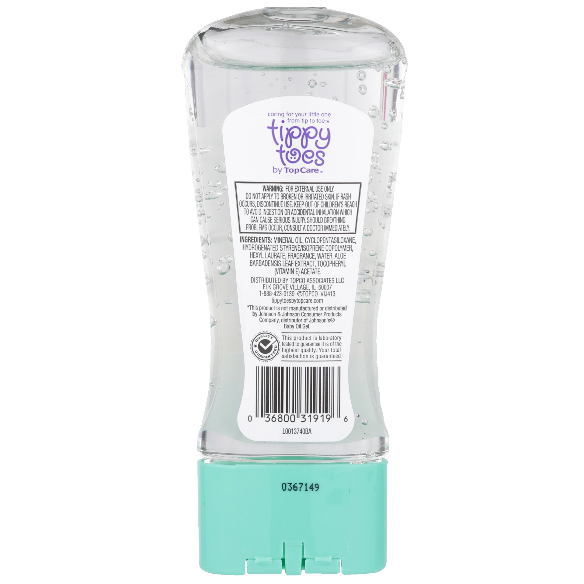 slide 3 of 6, Tippy Toes Baby Oil Gel 6.5 fl oz, 6.5 fl oz