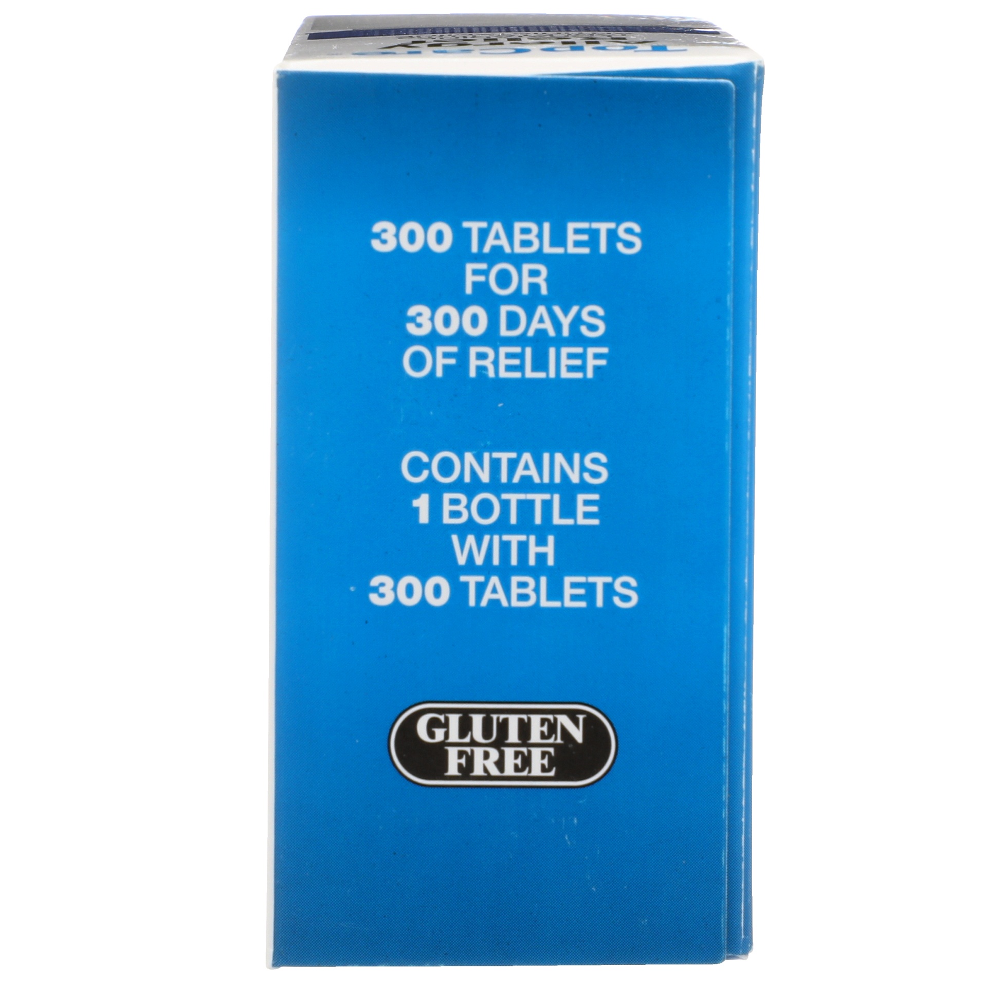 slide 6 of 6, TopCare Health 10 mg Non-Drowsy Original Prescription Strength Allergy Relief Tablets 300 ea, 300 ct