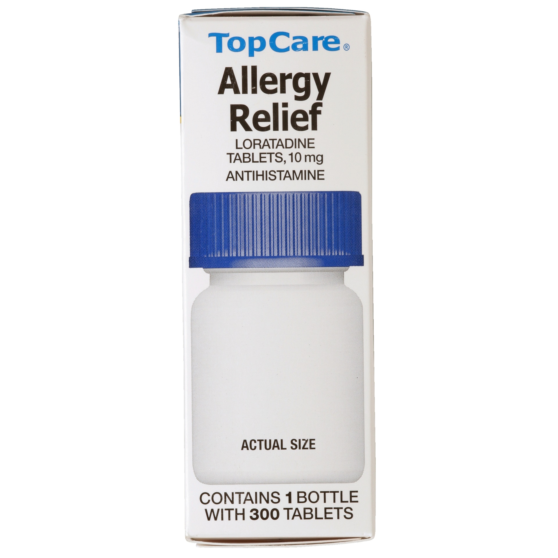 slide 3 of 6, TopCare Health 10 mg Non-Drowsy Original Prescription Strength Allergy Relief Tablets 300 ea, 300 ct