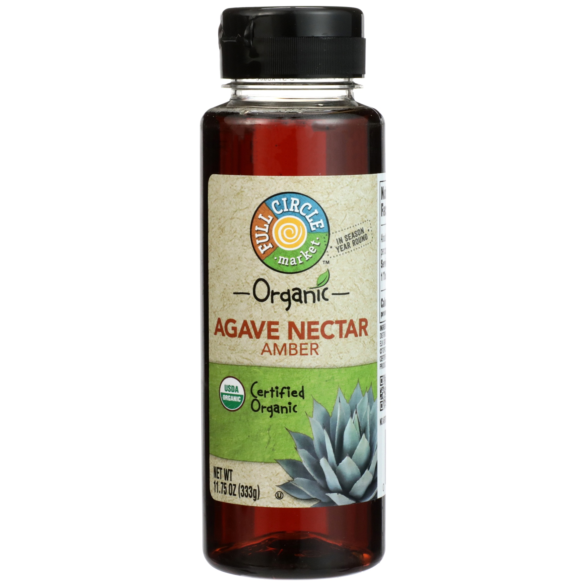 slide 1 of 6, Full Circle Market Organic Amber Agave Nectar 11.75 oz, 11.75 oz