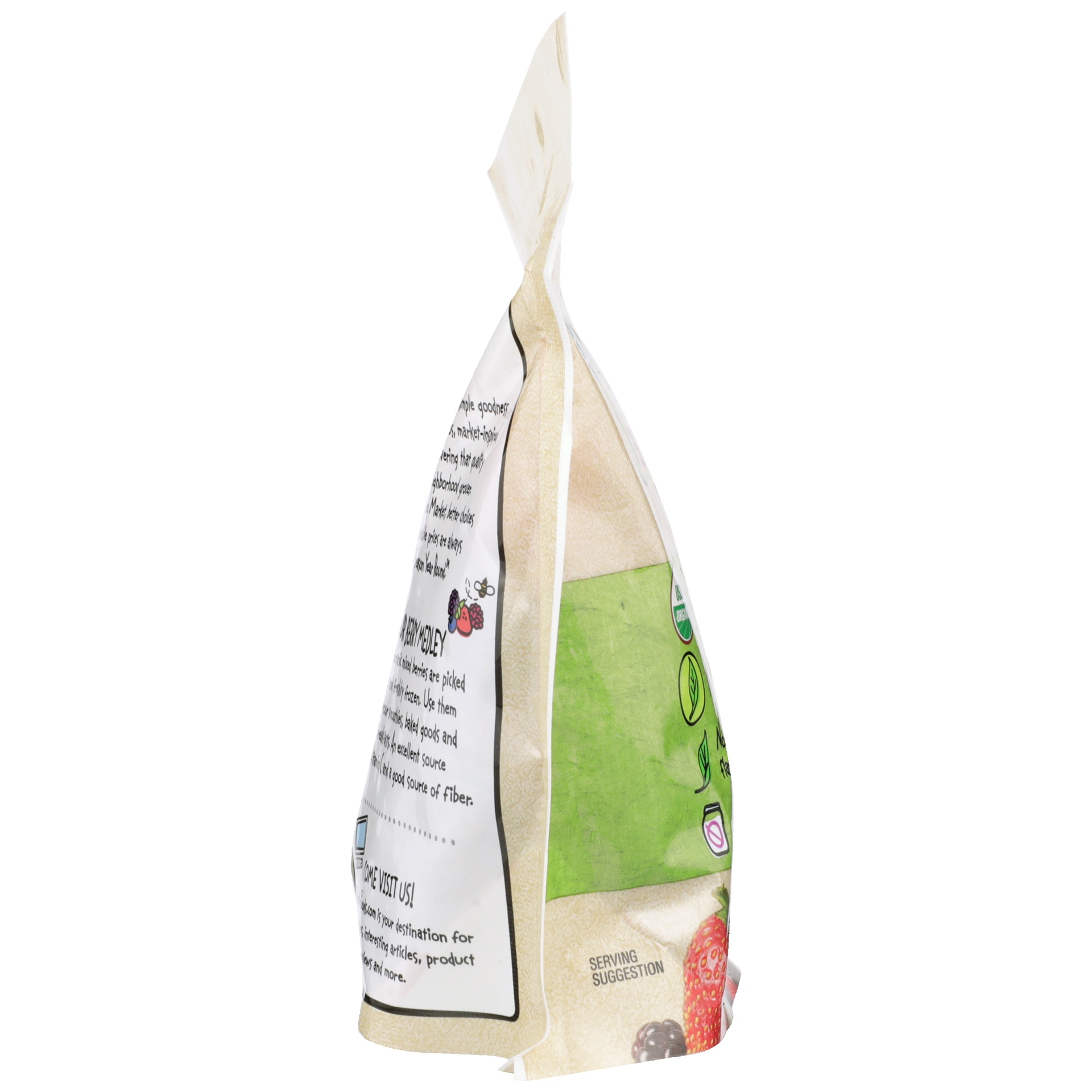 slide 2 of 6, Full Circle Market Organic Unsweetened Berry Medley 10 oz, 10 oz