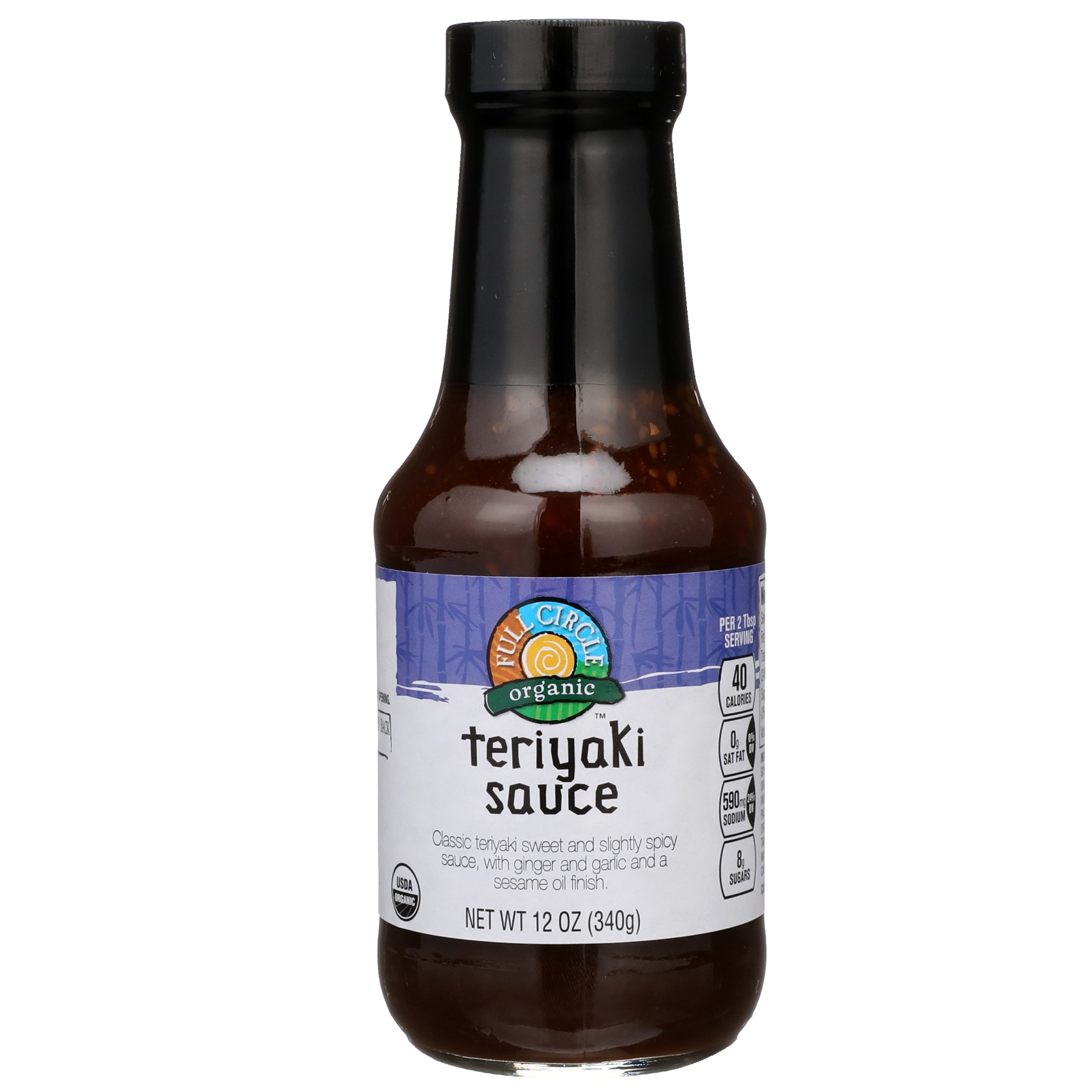 slide 1 of 6, Full Circle Organic Teriyaki Sauce 12 oz, 12 oz