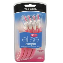 Topcare Razor Women Elise 3 Blade Disposable